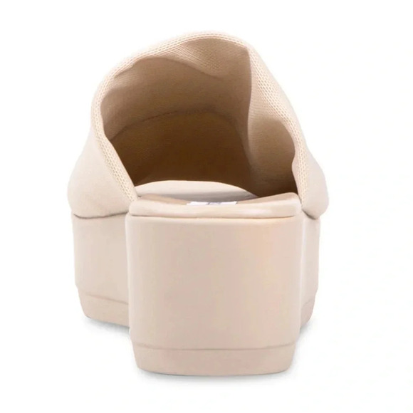 Steve Madden Platform Slinky Sandals In Colour Natural/ Cream NWB Size 10 - Picture 4 of 10